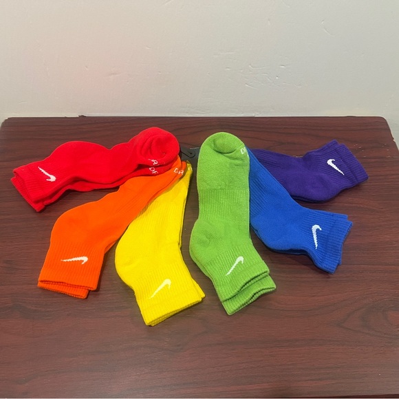 Nike, Everyday Plus, 6 Pack, Ankle Socks, Multicolor - Picture 4 of 12